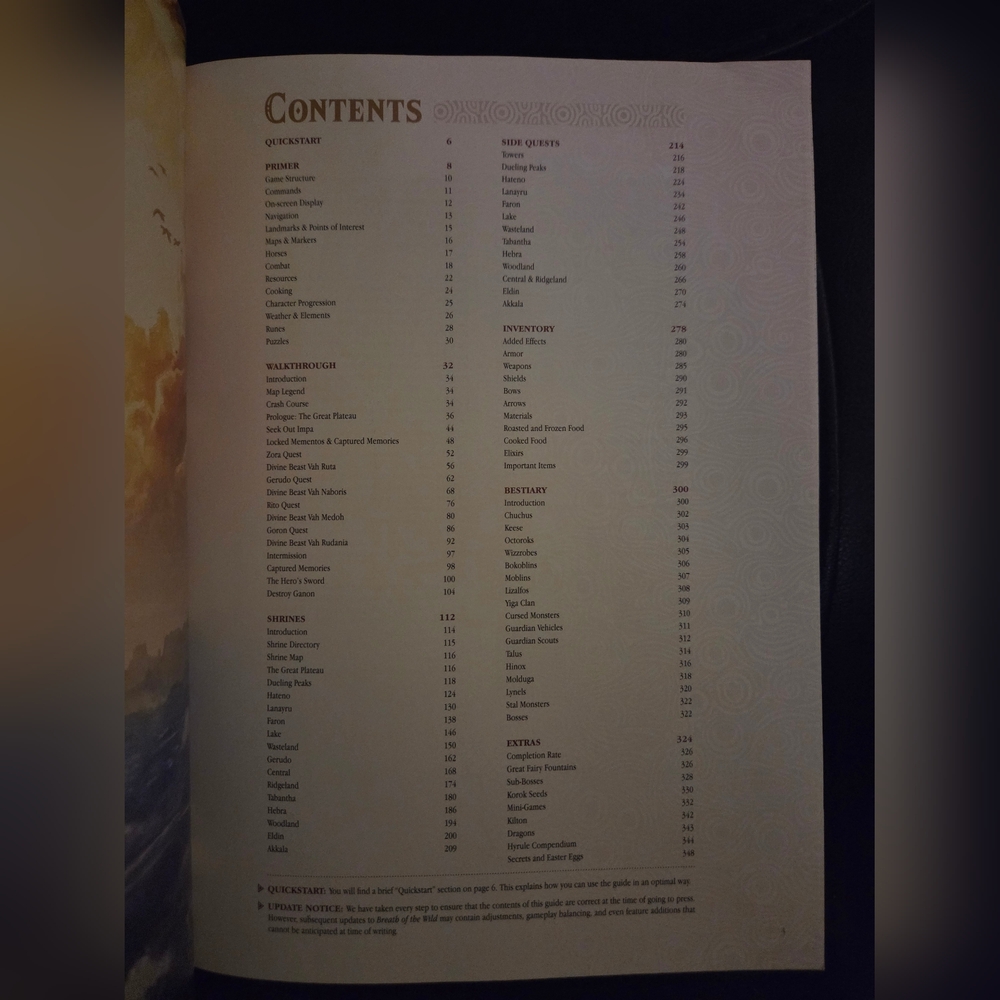 The Legend of Zelda: Breath of the Wild Official Guide - Picture 6 of 6